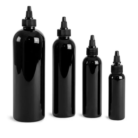 Oile Black Bottle with Secure NeyoziI Cap Durable Design