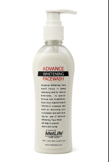 Advance Whitning FaceWash with Glutathione ,Kojic ACID, Niacinamide