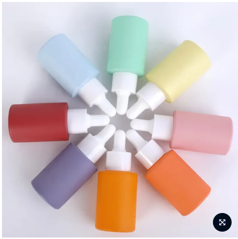 Glass serum Bottal customise color MOQ 100