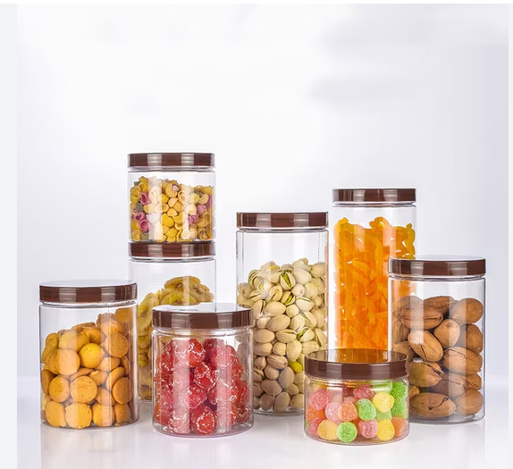 500ml Square PET Plastic Jar – Durable & Multi-Purpose Storage