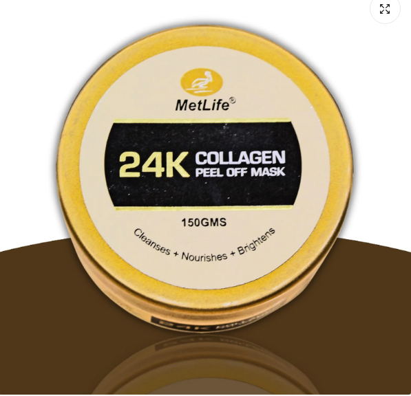 24K Gold & Collagen Peel Off Mask -150 gm