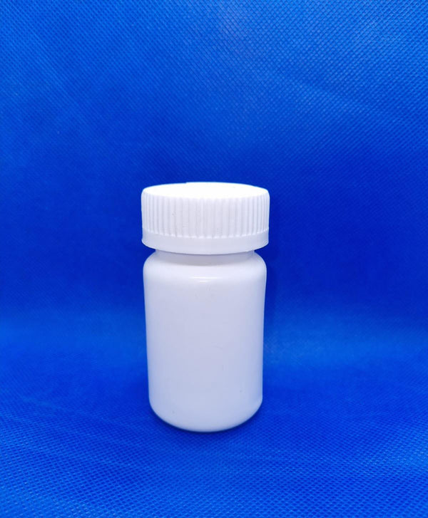 120CC PLASTIC JAR WITH CHILD LOCK CAP ( MOQ 100 PCS )
