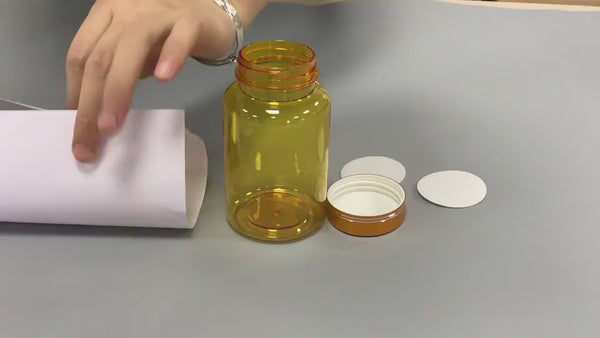 120cc PET Jar with Silver ABS Cap – Durable Storage